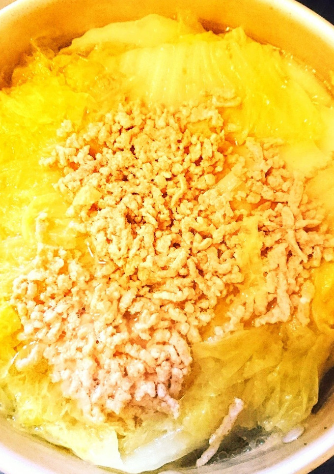 あと一品に♪白菜と挽肉の出汁煮-レシピのメイン写真