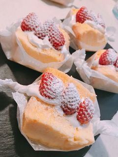 プレーンシフォンケーキ-レシピのメイン写真