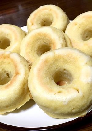 豆腐と甘酒と生姜のモチモチ焼きドーナツ-レシピのメイン写真