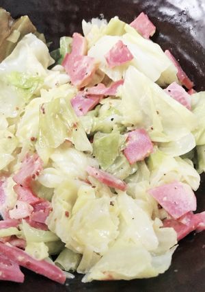 スモークタンのキャベツサラダ-レシピのメイン写真