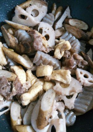 花粉撃退☆レンコン煮物-レシピのメイン写真