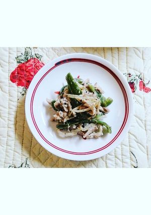 鶏ガラとピーマンともやしの甘和え-レシピのメイン写真