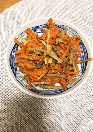 きんぴら風ごぼう♪-レシピのメイン写真