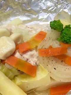 ササミのホイル焼き-レシピのメイン写真