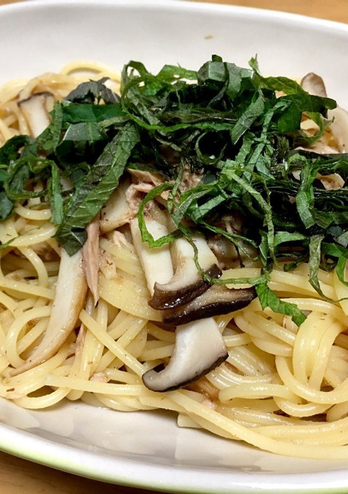 茅乃舎だしでエリンギとツナの和風パスタ☆-レシピのメイン写真