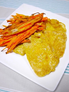 だれでも簡単!むね肉ピカタ☆柚子胡椒風味-レシピのメイン写真
