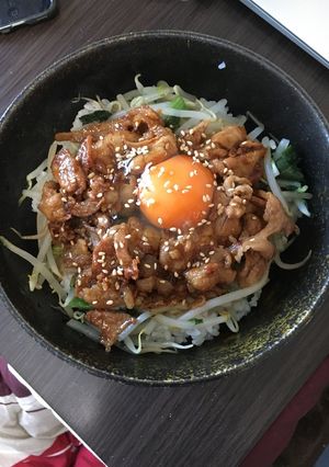 カンタン！ビビンバ風丼！-レシピのメイン写真