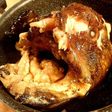 オオカミウオの兜煮