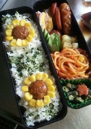 お弁当を可愛く❤コーンフラワー❤-レシピのメイン写真