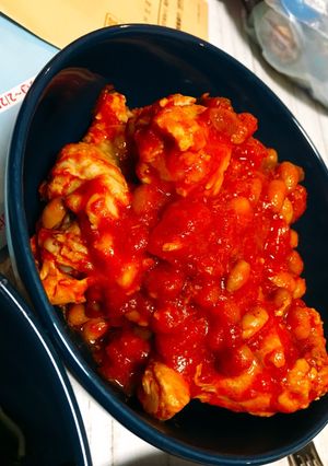 余った節分豆でトマト煮込み♪-レシピのメイン写真