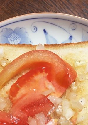 豚脂でおかずトースト-レシピのメイン写真