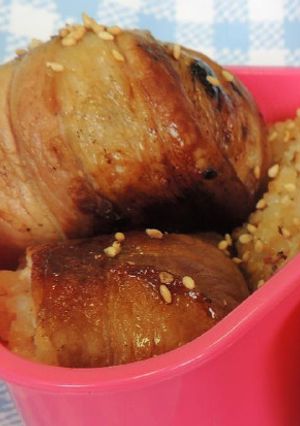 肉巻きおにぎり-レシピのメイン写真