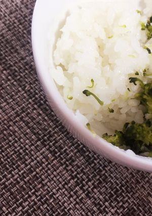 離乳食☆簡単☆ブロッコリーとしらすご飯-レシピのメイン写真