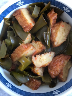 めかぶと野菜入りさつま揚げの煮物-レシピのメイン写真