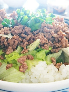 ひき肉丼-レシピのメイン写真