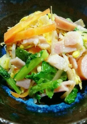 桃の節句♥なばな彩り野菜炒め-レシピのメイン写真