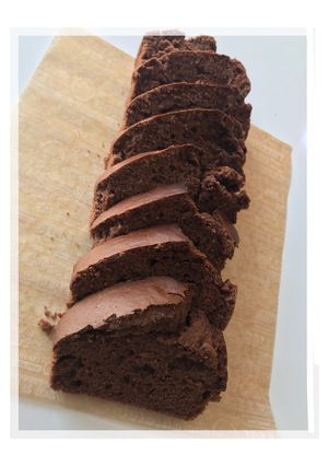 簡単！サクふわココアパウンドケーキ-レシピのメイン写真