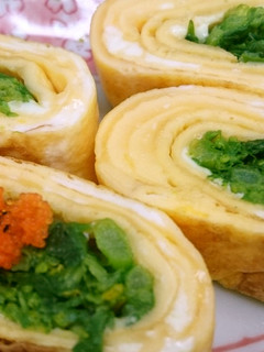 お年寄り絶賛シリーズ❗菜花、卵焼き❗-レシピのメイン写真