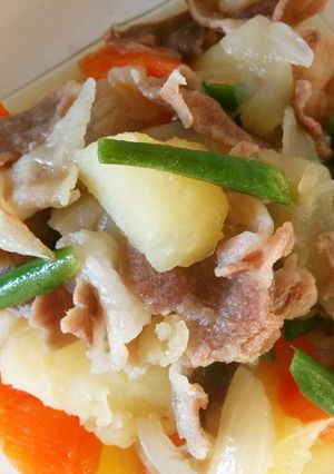 創味シャンタンで塩肉じゃが-レシピのメイン写真