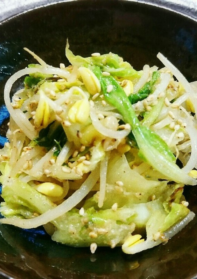 甘酸っぱ♥白菜ともやし炒め-レシピのメイン写真
