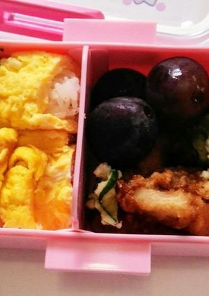 小学生でも作れちゃう♪おにぎり卵焼き巻♡-レシピのメイン写真