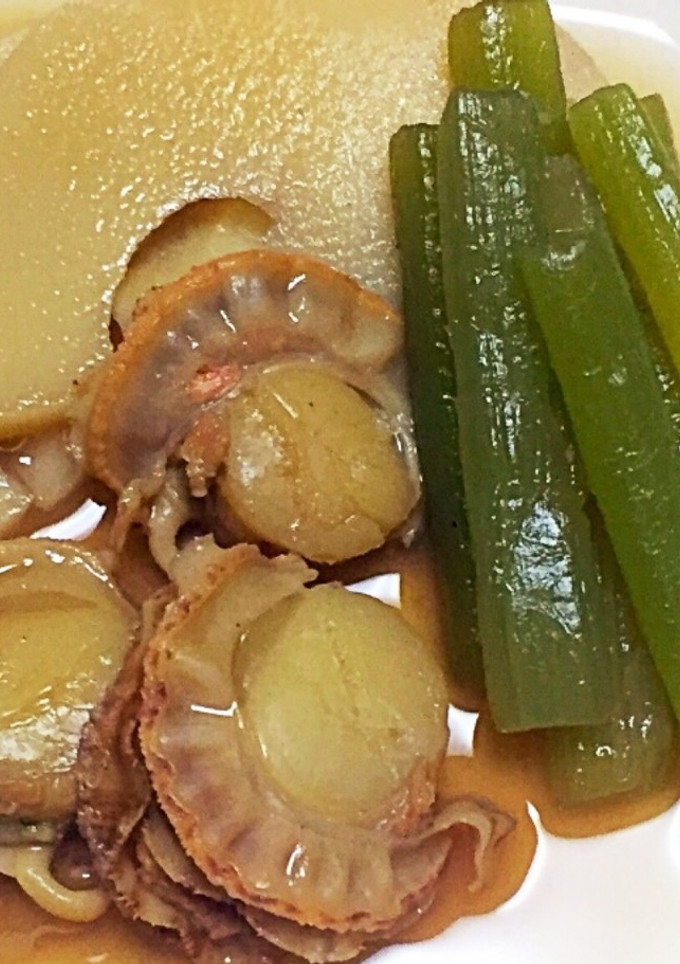 フキと筍とベビーホタテの煮物-レシピのメイン写真