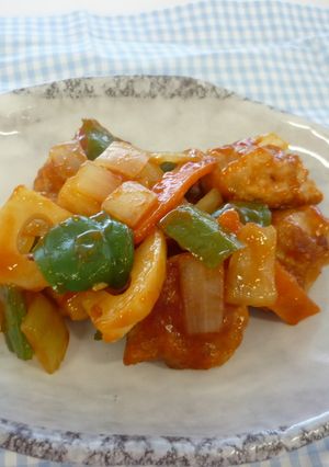 豚肉の甘酢和え-レシピのメイン写真