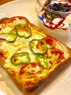 簡単!ピザトースト-レシピのメイン写真