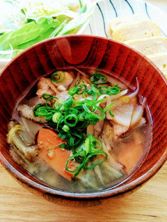 ☆白だしで根菜たくさんのお吸い物☆-レシピのメイン写真