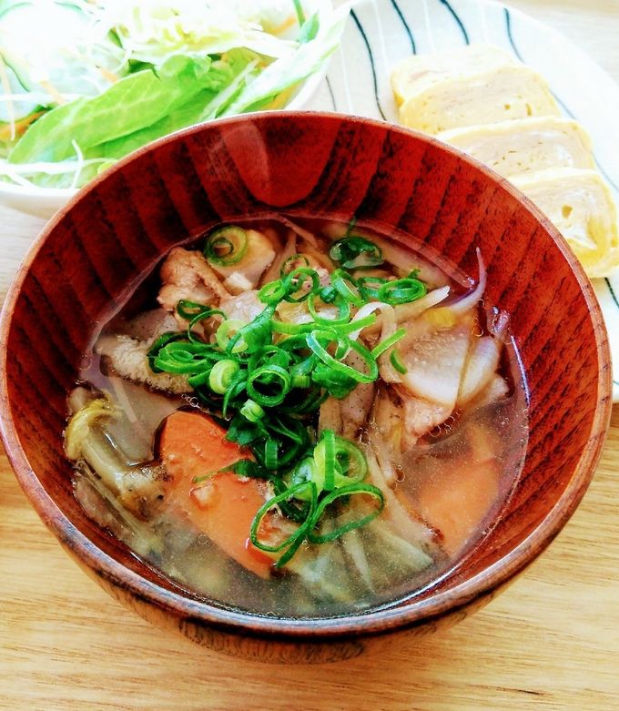 ☆白だしで根菜たくさんのお吸い物☆-レシピのメイン写真