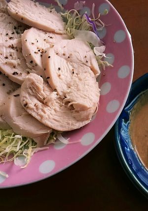 簡単　鳥むね肉で作るサラダチキン-レシピのメイン写真