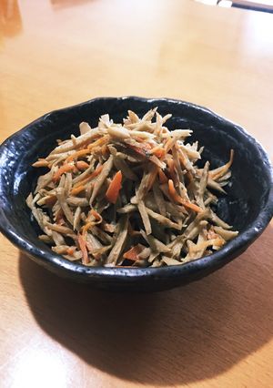 だし濃いめ&マヨ少なめ!ごぼうサラダ☆-レシピのメイン写真