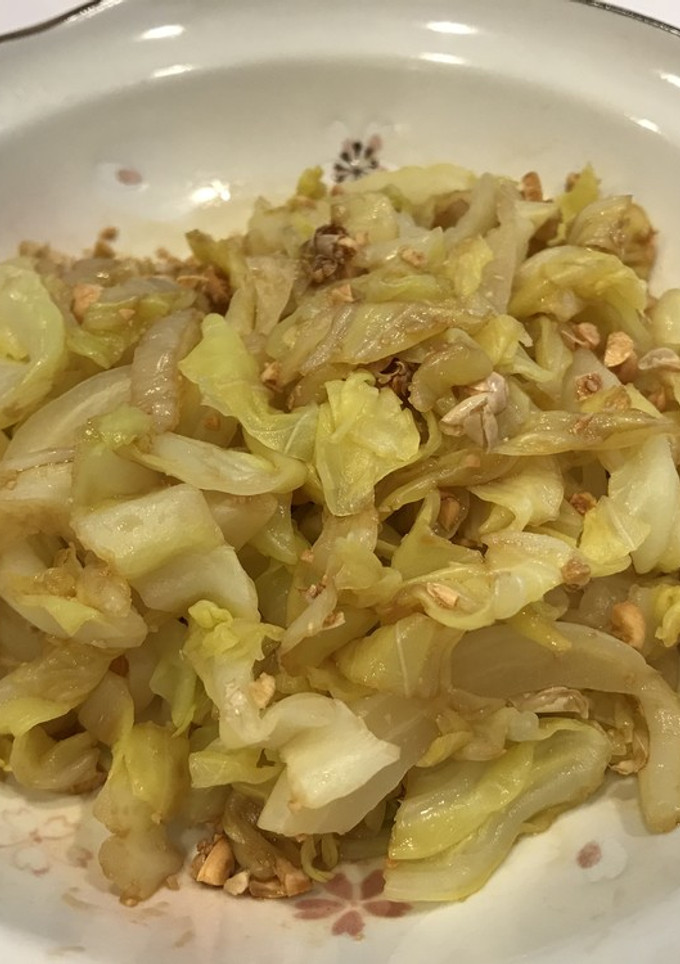 節分の残った豆で！キャベツの煎り豆和え-レシピのメイン写真