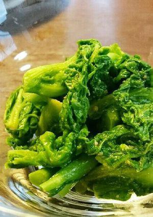 白だしで 菜の花のからし和え-レシピのメイン写真