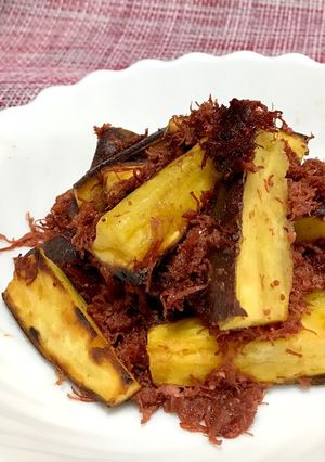 さつまいもとコンビーフの炒め物-レシピのメイン写真