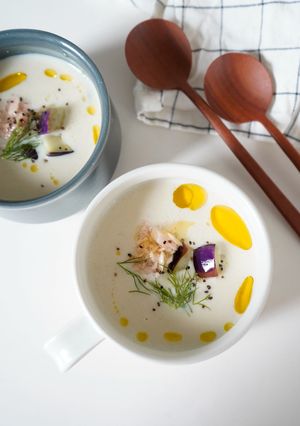 なすの白ごまポタージュ-レシピのメイン写真