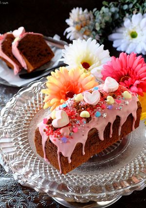 HM使用♡ベリーなチョコレートケーキ！-レシピのメイン写真