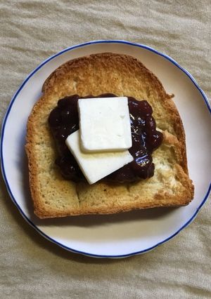 あんバタートースト-レシピのメイン写真