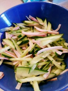 ポン酢で簡単さっぱり★中華サラダ-レシピのメイン写真