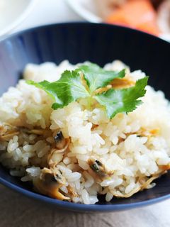 あさりの炊き込みご飯-レシピのメイン写真