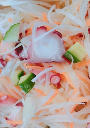 簡単！切るだけ野菜たっぷりのタコのマリネ-レシピのメイン写真