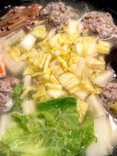 簡単♪ぽかぽか鰯ミンチでつみれ鍋-レシピのメイン写真