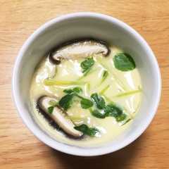 รูปของ フライパンで簡単！鶏出汁茶碗蒸し★