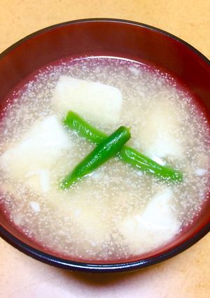 たらことお豆腐のとろみ汁-レシピのメイン写真