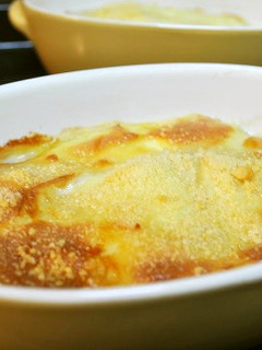 牡蠣とアスパラの豆乳グラタン-レシピのメイン写真