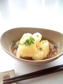 シンプル。 揚げ餅のあんかけ-レシピのメイン写真