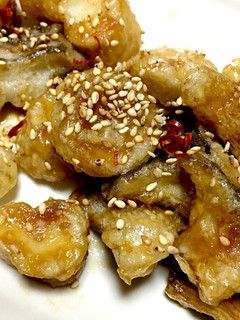 キノコの旨み! エリンギの甘辛唐揚げ-レシピのメイン写真