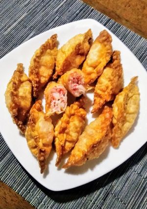 カニカマ包み餃子-レシピのメイン写真