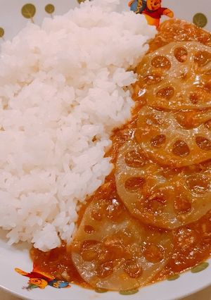 蓮根とツナのケララ風、シーフードカレー!-レシピのメイン写真