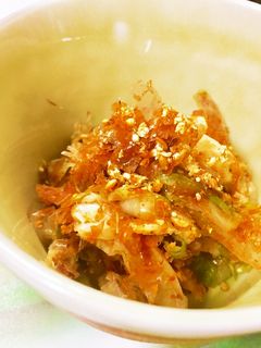 ☆白菜漬けおかか和え☆-レシピのメイン写真